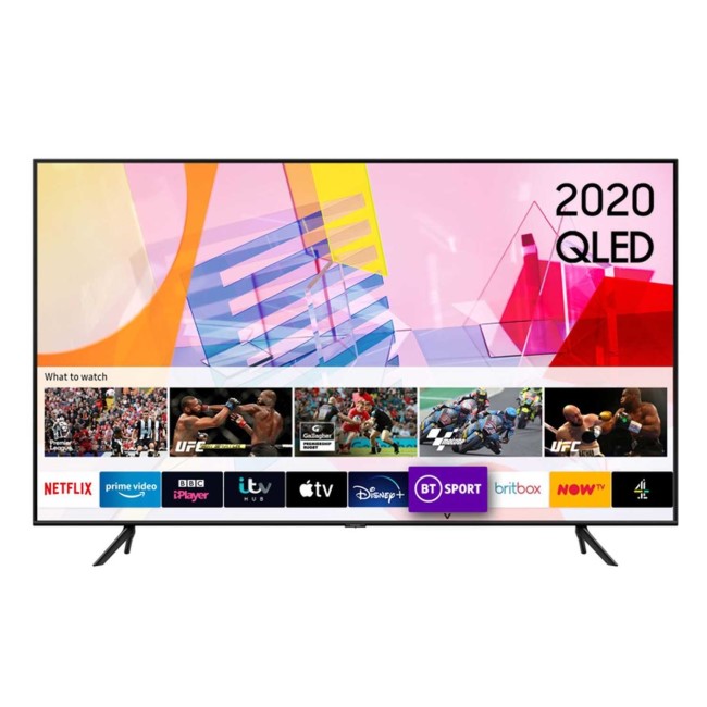 Refurbished Samsung 65" 4K Ultra HD with HDR10+ QLED Smart TV without Stand