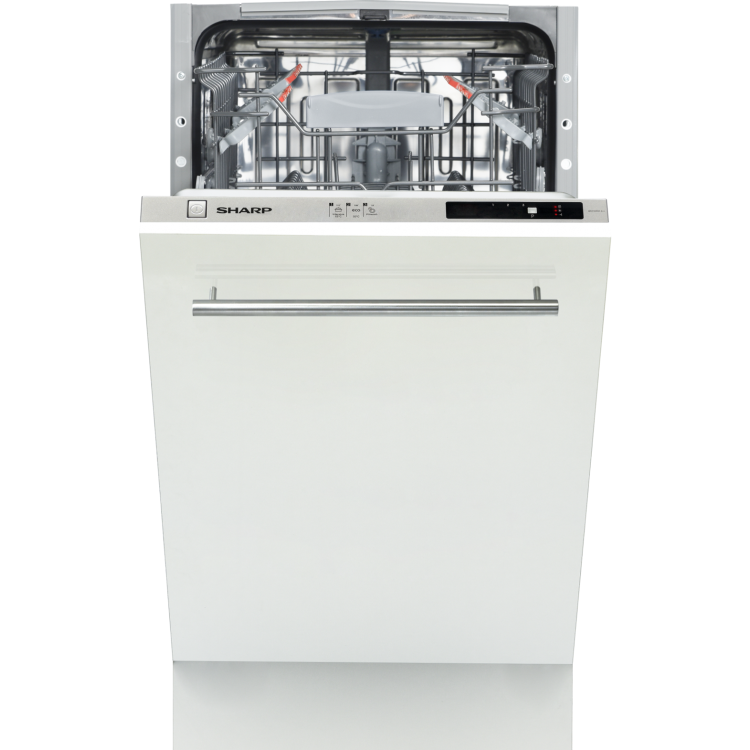 Refurbished Sharp QW-S12I492X-EN 10 Place Integrated Dishwasher