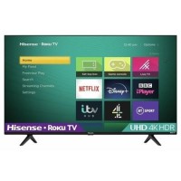 Refurbished Hisense Roku 43" 4K Ultra HD with HDR10 DLED Freeview Play Smart TV