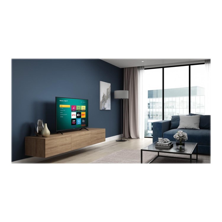 Refurbished Hisense Roku 43" 4K Ultra HD with HDR LED Smart TV