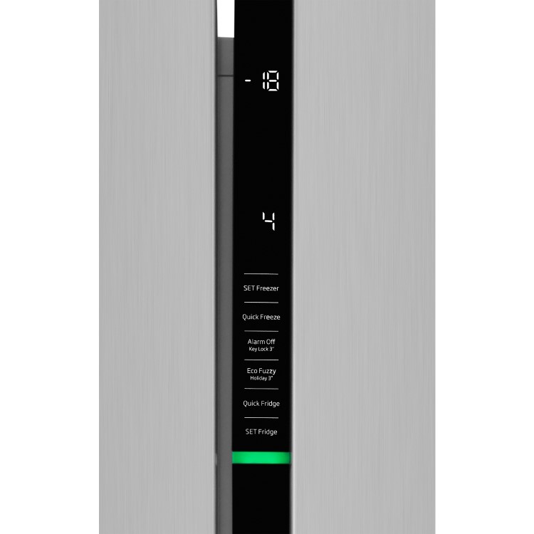 Refurbished Beko RASGD242PX Freestanding 554 Litre 50/50 Frost Free Fridge Freezer Stainless Steel