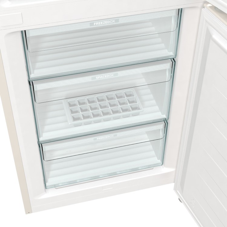 Hisense 300 Litre 60/40 Freestanding Fridge Freezer - Cream