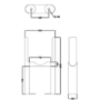 Refurbished Reggio White Three Column Traditional Radiator Feet