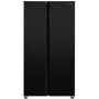 GRADE A1 - Russell Hobbs 442 Litre Side-By-Side American Fridge Freezer - Black