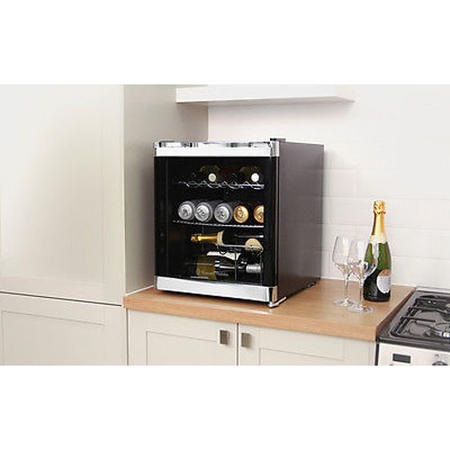 Russell Hobbs RHGWC1B 12 Bottle Wine Cooler - Black