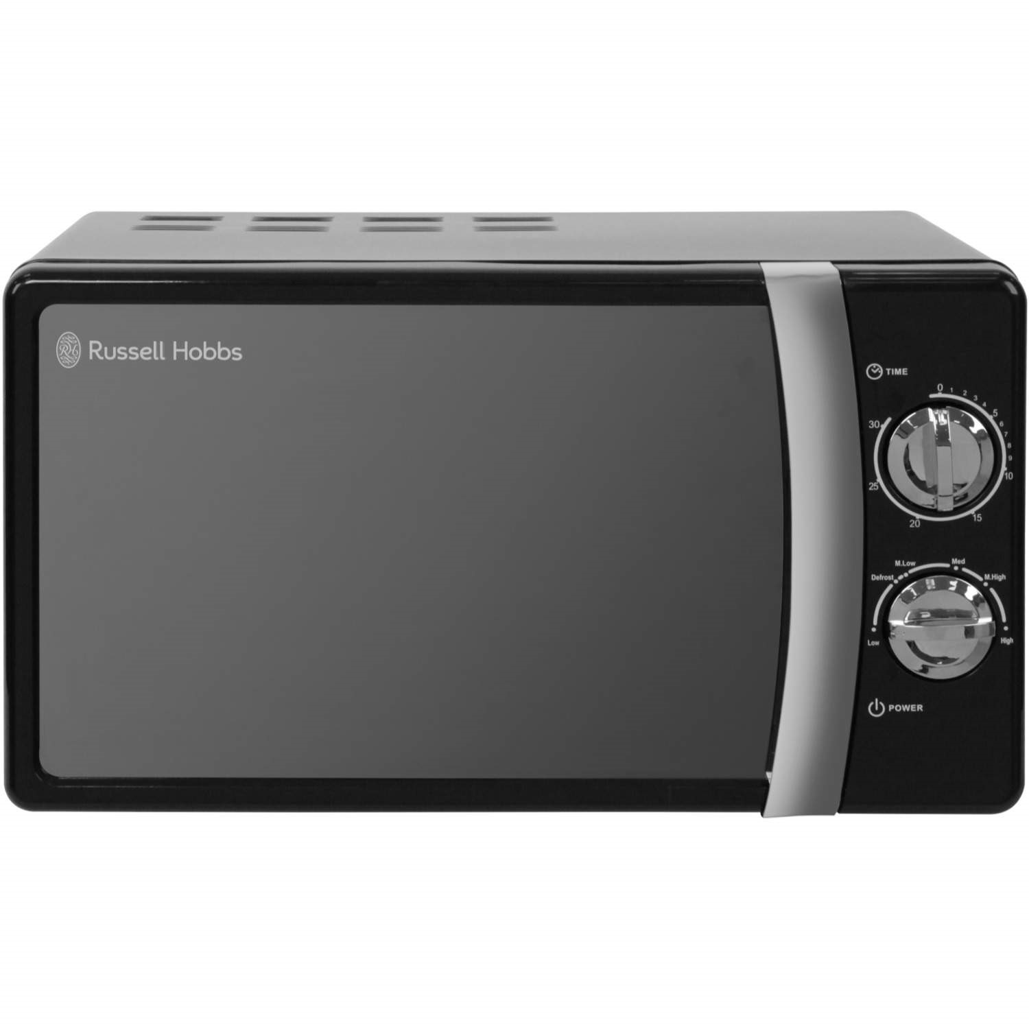 Russell Hobbs Black Classic 17L Freestanding Solo Microwave - Size 45