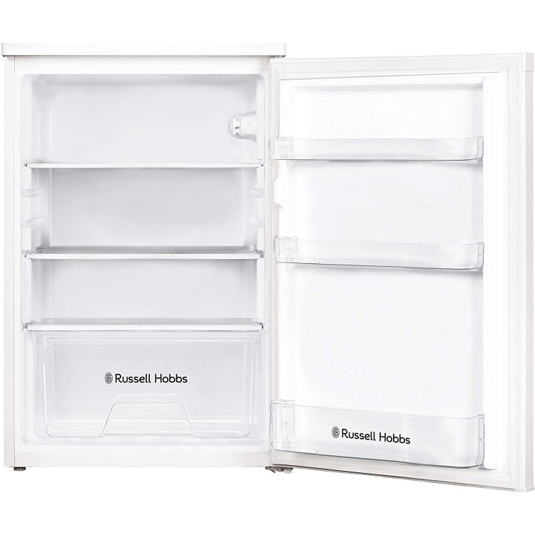 Refurbished Russell Hobbs RHUCLF2W Freestanding 112 Litre Larder Fridge White