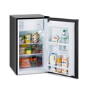 Refurbished IceKing RK100BK.E Freestanding 81 Litre Undercounter Fridge with Ice Box Black