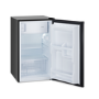 Refurbished IceKing RK100BK.E Freestanding 81 Litre Undercounter Fridge with Ice Box Black