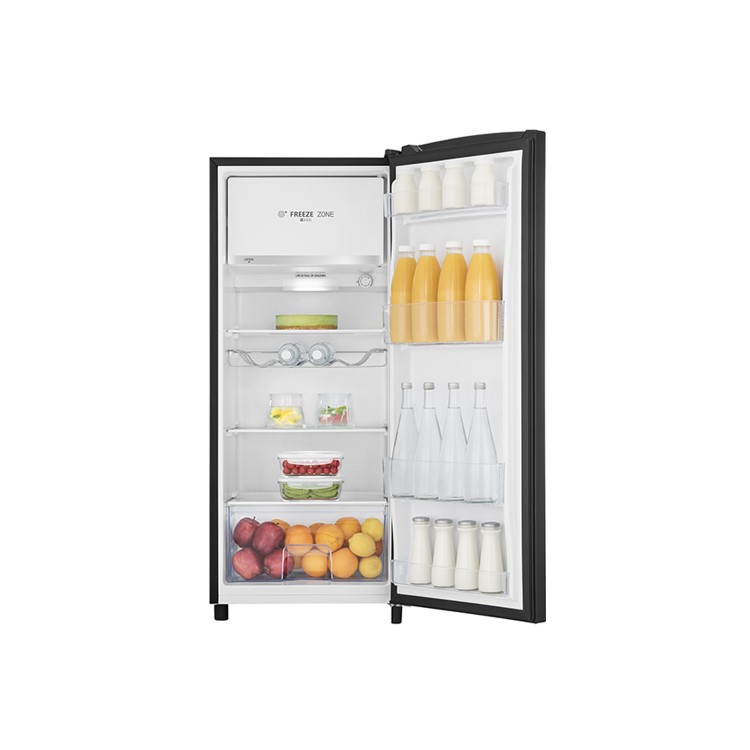 GRADE A3 - Hisense RR220D4AB21 128x52cm 164L Freestanding Fridge With Icebox - Black