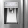 Refurbished Hisense RS694N4IIF Freestanding 562 Litre American Frost Free Fridge Freezer Stainless Steel