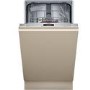 Refurbished Neff N 50 10 Place Settings Fully Integrated Dishwasher -  Vario Hinge, Flex Basket, Info Light, Home Connect, Favorite, Programme Assistant, Aquastop, silver, E rated