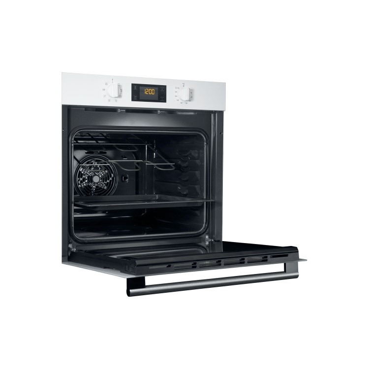 GRADE A3 - Hotpoint SA2540HWH 9 Function Electric Built-in Single Oven - White