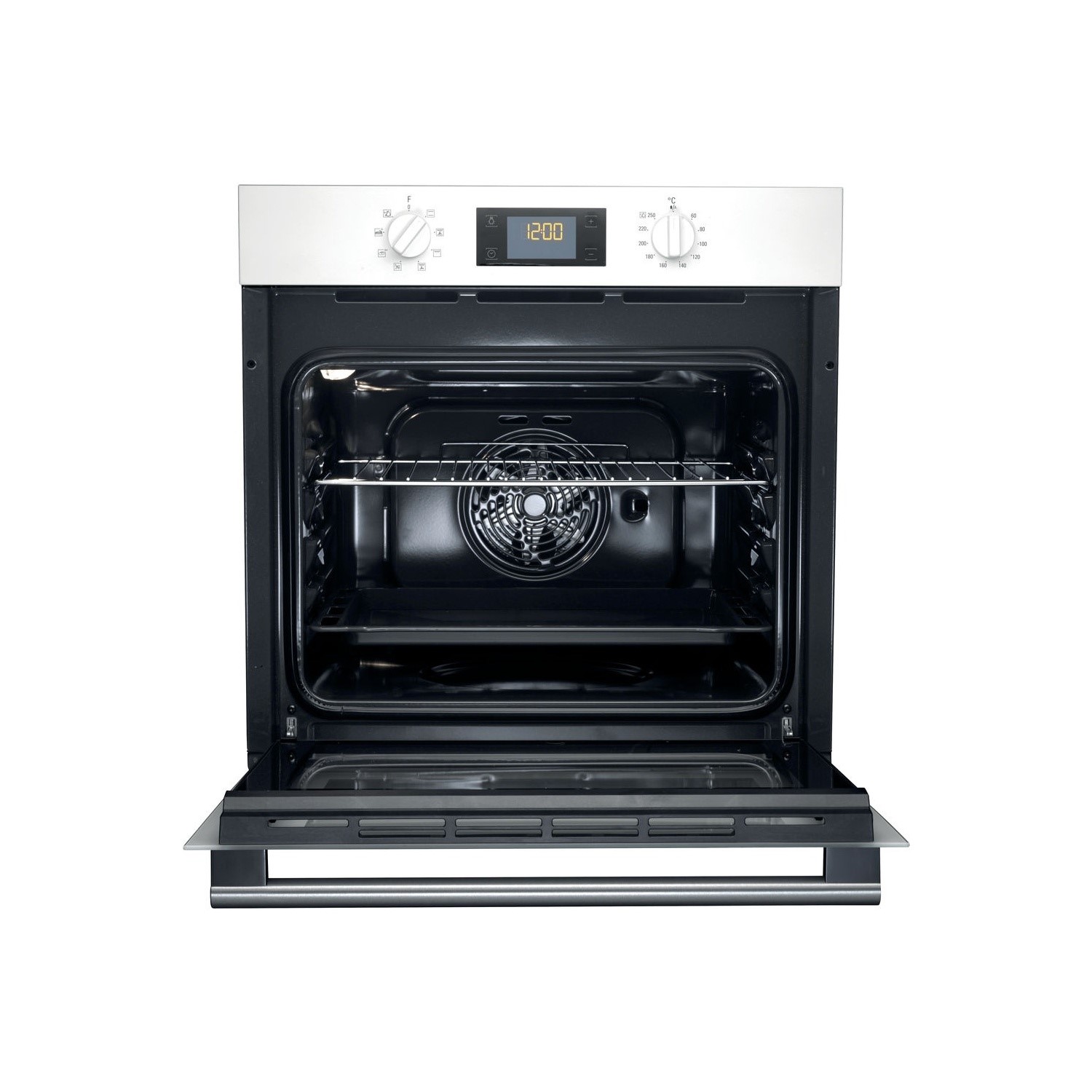 white single electric oven