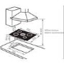 Refurbished CDA 70cm 5 Zone Ceramic Hob