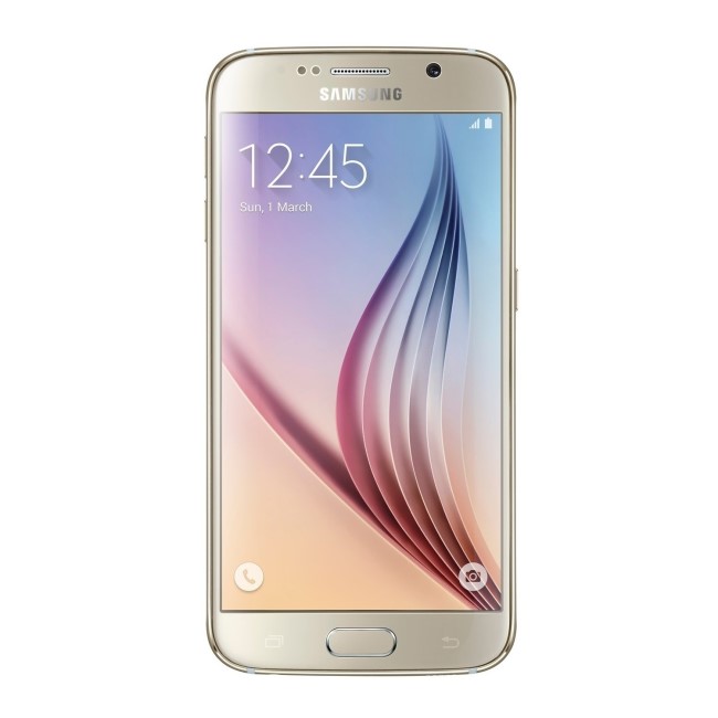 Grade C Samsung Galaxy S6 Platinum Gold 5.1" 32GB 4G Unlocked & SIM Free