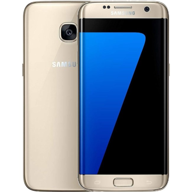 Refurbished Samsung Galaxy S7 Edge Gold 5.5" 32GB 4G Unlocked & SIM Free Smartphone