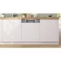 Refurbished Bosch Series 2 13 Place Settings Semi Integrated Dishwasher, smart WIFI, extradry, activewater, autoprogrammes, eco silencedrive, White, D rated