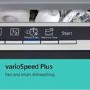 Siemens GRADE A1 - Refurbished iQ500 Free-standing dishwasher 60 cm  steel anti-fingerprint 14ps Auto open door dry brushed black A rated