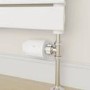 Refurbished electriQ Smart Modern LED TRV Thermostatic Radiator Valves Wi-Fi Version White