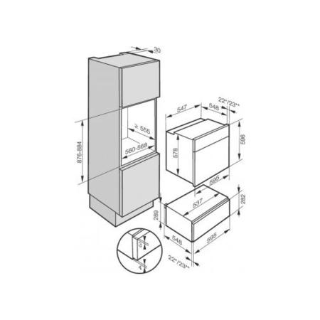 Refurbished Miele ESW5080-29SS 29cm Warming Drawer