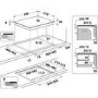 Refurbished Hotpoint CleanProtect 60cm 4 Zone Induction Hob