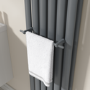 Refurbished Anthracite Designer Towel Holder for Steel & Electric Radiators - 320mm
