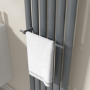 Refurbished Anthracite Designer Towel Holder for Steel & Electric Radiators - 320mm