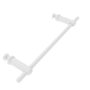 GRADE A1 - White Designer Towel Holder for Steel & Electric Radiators - 320mm