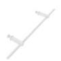 Refurbished White Designer Towel Holder for Steel & Electric Radiators - 420mm