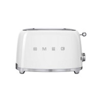 Refurbished Smeg TSF01WHUK White Retro 2 Slice Toaster