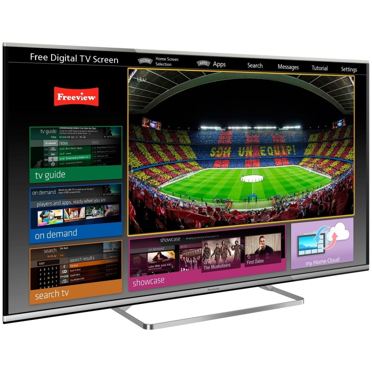 GRADE A1 - Panasonic TX-55AS650B 55" 1080p Full HD 3D LED Smart TV