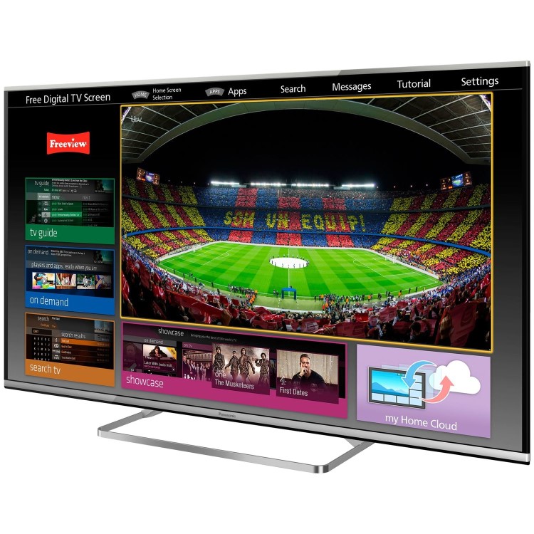 GRADE A1 - Panasonic TX-55AS650B 55" 1080p Full HD 3D LED Smart TV