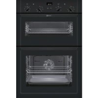 Refurbished Neff U14M42S5GB 60cm Double Built In Electric Oven Black