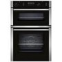 Refurbished Neff N50 Built-In Double Oven - Stainless Steel