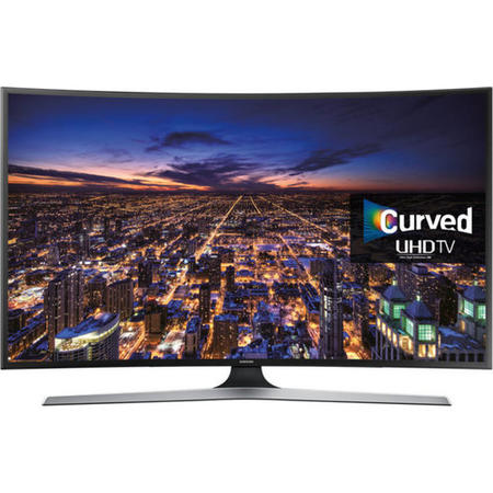 Refurbished Samsung 55" Curved Ultra HD 4K Freeview HD Smart LED TV Without Stand