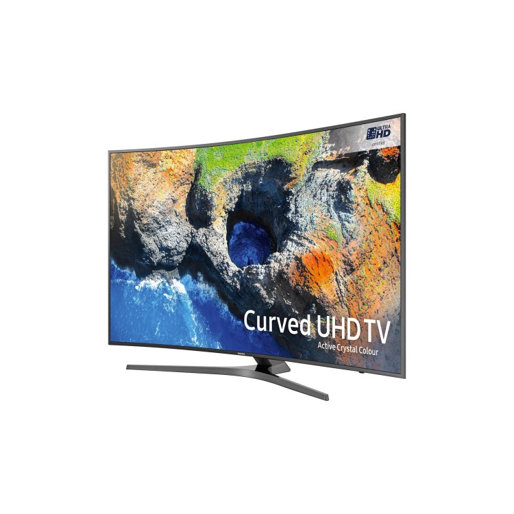 GRADE A1 - Samsung UE55MU6670 55" 4K Ultra HD HDR Curved LED Smart TV with Freeview HD
