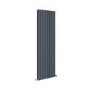 Refurbished Riace Anthracite Vertical Flat Designer Radiator 1600x544mm Double Panel 4916 BTU