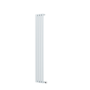 GRADE A1 - Salt & Pepper Vertical Smart Electric Radiator with Wi-Fi Thermostat - 1000W - H1600xW236 - Bathroom Safe