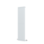 GRADE A1 - Riace Salt & Pepper Vertical Flat Designer Radiator 1600x408mm Single Panel 2442 BTU