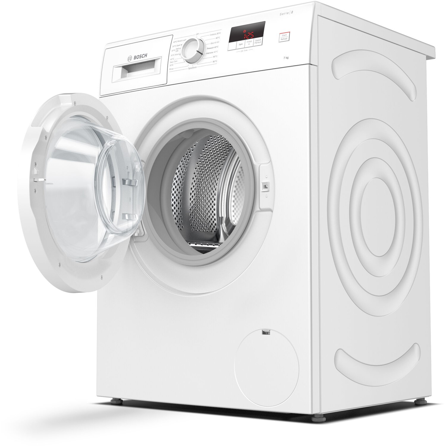 Refurbished Bosch Serie 2 WAJ24006GB Freestanding 7KG 1200 Spin Washing