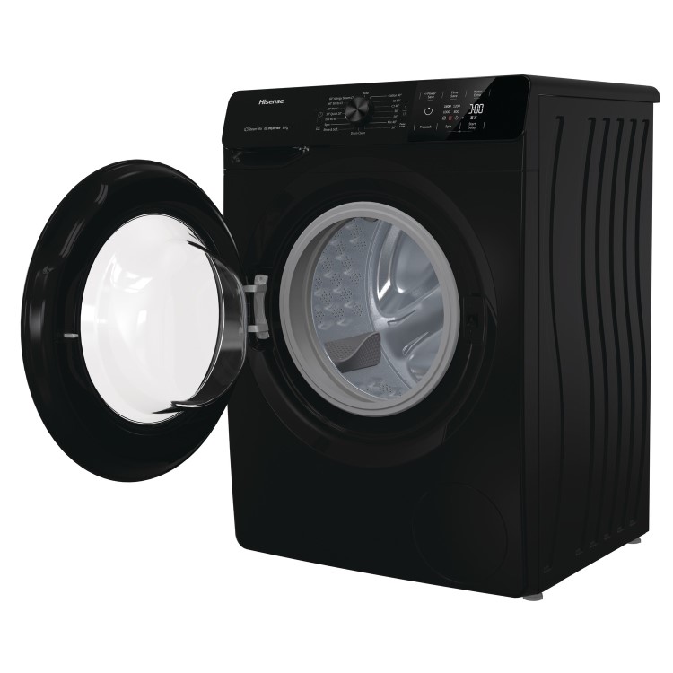 Hisense 8kg 1400rpm Freestanding Washing Machine - Black
