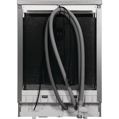 Whirlpool WFO3P33DLXUK 14 Place Setting 9.5L Freestanding Full Size Dishwasher - Steel