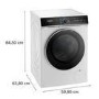 Refurbished Siemens iQ700 10Kg 1600rpm Washing Machine - White