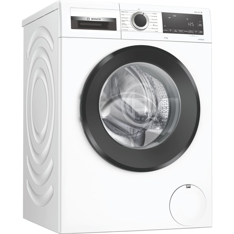 Refurbished Bosch Serie 6 WGG25401GB Freestanding 10KG 1400 Spin Washing Machine White