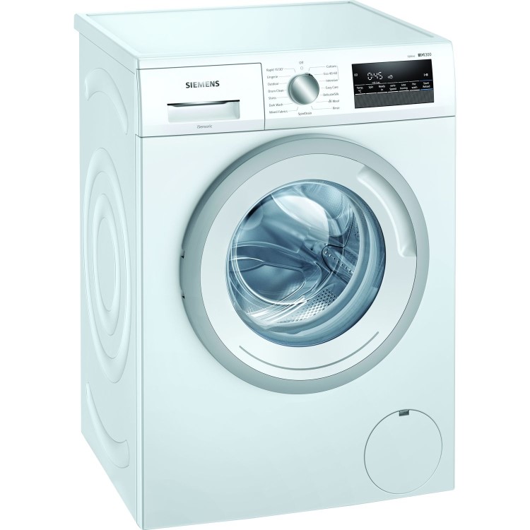 Refurbished Siemens WM14N202GB iQ300 8kg 1400rpm Freestanding Washing Machine With Quiet IQdrive Motor - White
