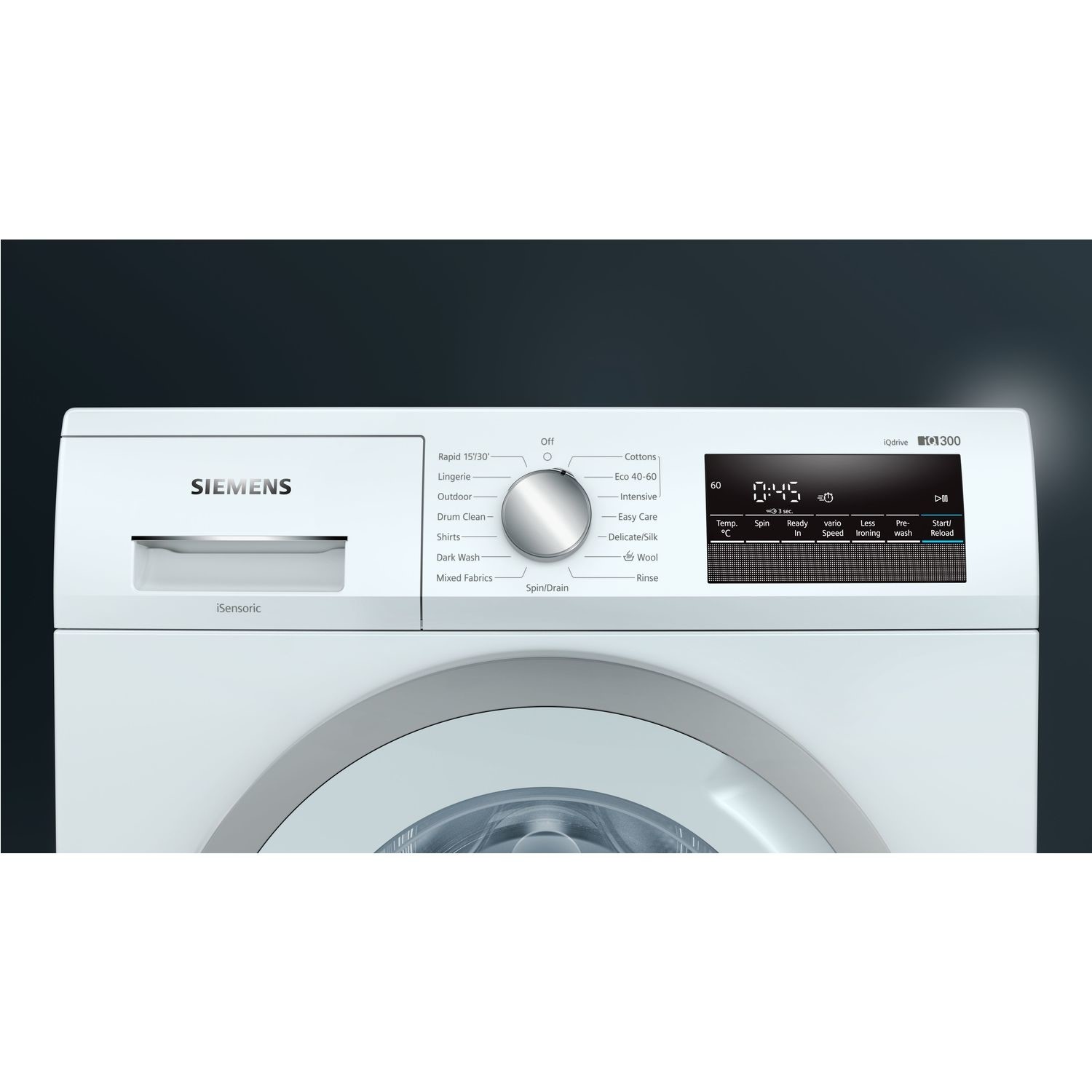 | Motor - IQdrive Siemens Machine WM14N202GB Quiet Freestanding Washing iQ300 1400rpm Direct 8kg Appliances With White