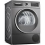 Refurbished Bosch WQG245R9GB Freestanding Heat Pump 9KG Tumble Dryer Graphite 