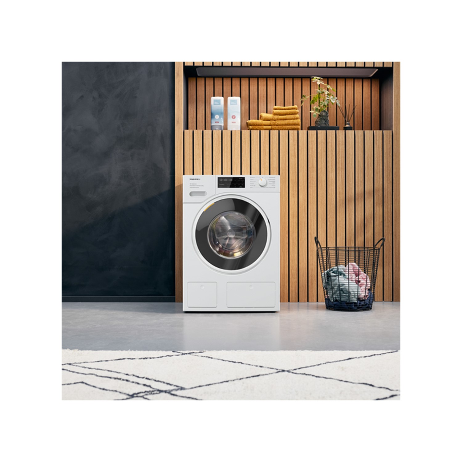 Miele 8kg 1400rpm Freestanding Washing Machine White WSH863WCS