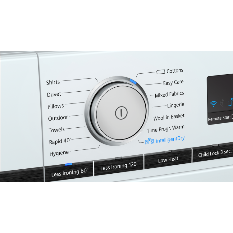 Siemens iQ500 Freestanding Heat Pump Tumble Dryer - White